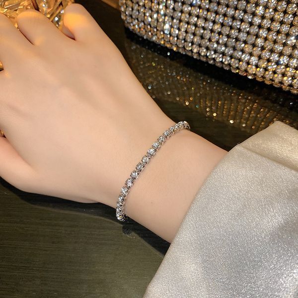 Срібний браслет Dimond 17р rosmir фото
