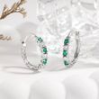 Сережки &ldquo;Royal Prestige&rdquo; у зеленому кольорі