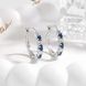 Сережки &ldquo;Royal Prestige&rdquo; у зеленому кольорі 82290 фото 4