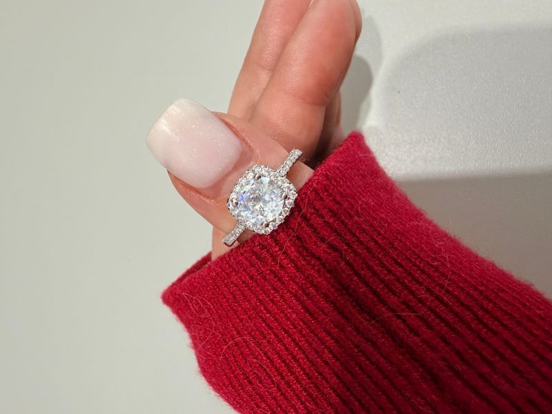 Каблучка "Dimond" розмір регулюється  222113 фото