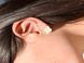 Сережки "Щастя" у білому кольорі 12 фото 4